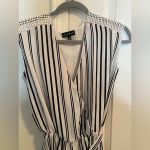 Women’s Black & White Jumpsuit